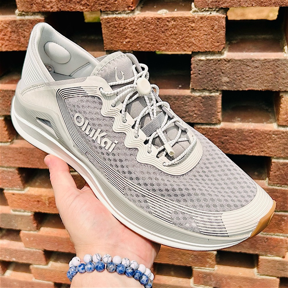 OLUKAI Men's Ahi Water Shoe | Ash/Sterling | Size 11 | $150 Retail